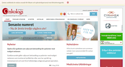Desktop Screenshot of onkologiisverige.se